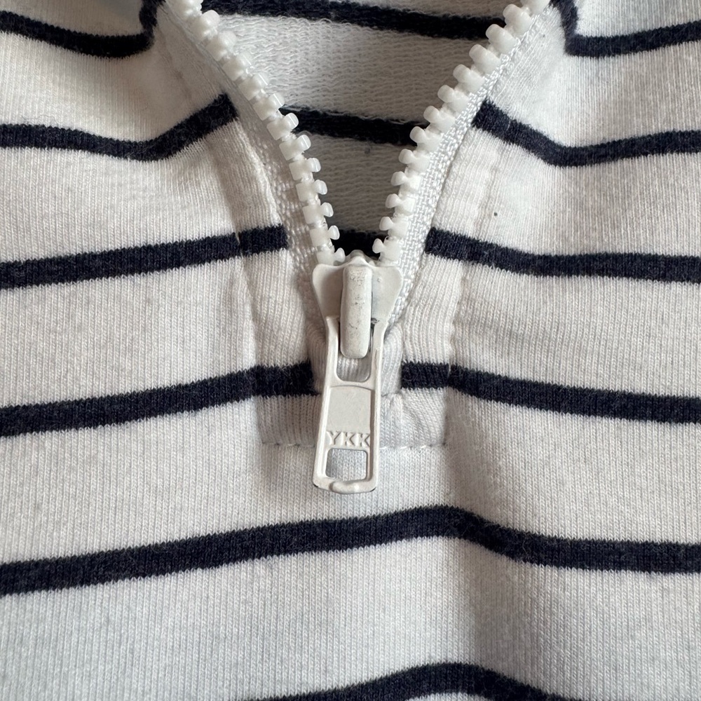 Southern Tide Women's Heather Tara Quarter Zip in Heather Navy - Size XS - Picture 13 of 15
